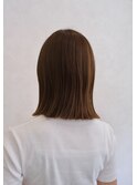 切りっぱなしボブ　大人ボブ