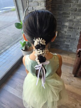 グラッド(GLAD) GLAD キッズお呼ばれヘア