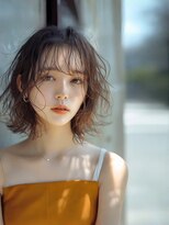 プラス ファースト ヘア(Plus 1st)&nbsp;ニュアンスレイヤー×ウェットボブ