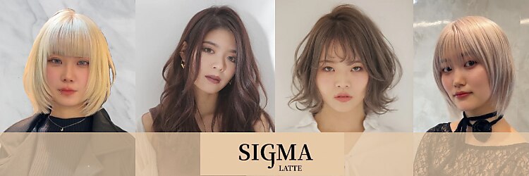 シグマラテ(SIGMA LATTE)のサロンヘッダー