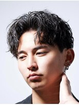 アストラ(ASTRA)&nbsp;MEN’S HAIR/サーフカール/刈り上げセンターパート