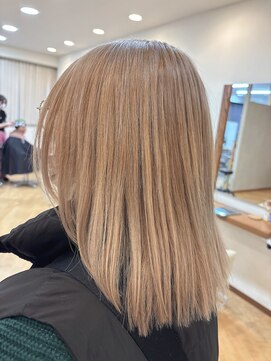 テーラヘアー 公津の杜店(TELA HAIR) ミルクティーベージュ