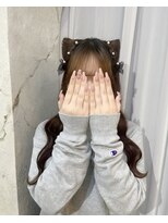 ヘアアレンジメント ボガスティーズ 川崎店(Hair arrangement Vogusty's)&nbsp;猫耳三つ編み