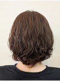 ニュアンスパーマボブ