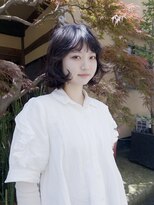 フィルムス 表参道(FILMS)&nbsp;ミニボブレイヤー/レイヤーカット/ウォームベージュ/前髪/表参道
