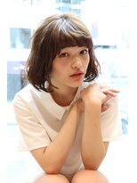 ネオリーブ アンド 渋谷店(Neolive &)&nbsp;【Neolive & 渋谷店】クセ毛風　揺れウエーブ　ＢＯＢ