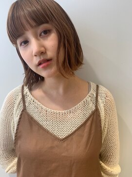 エミィ(emme) 【emme】オン眉×ナチュラルボブ［立川/立川駅/髪質改善］