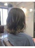 切りっぱなしボブ☆ナチュラルグラデーションカラー