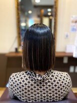 ヘアーズロー(hair's LOWE)&nbsp;外人風ワンレングスボブ