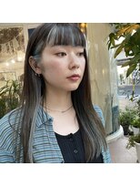 ジジ ヘアワークス(gigi hair works) ペールブルー