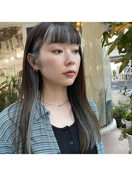 ジジ ヘアワークス(gigi hair works) ペールブルー