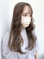 トロニー(TLONY) グレージュ　エクステごとカラー　stylist/miaki