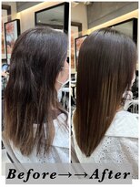 トルネード(TORNADO) 髪質改善ケラチントリートメント 自然なストレート修復補修K0803