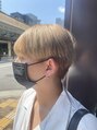 メンズ ソース 茶屋町(MEN'S SOURCE)&nbsp;サラサラブロンドヘアーでオシャレさアップ！〈茶屋町/メンズ〉