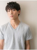 プラスパーマでウルフヘアセクシー男子!O