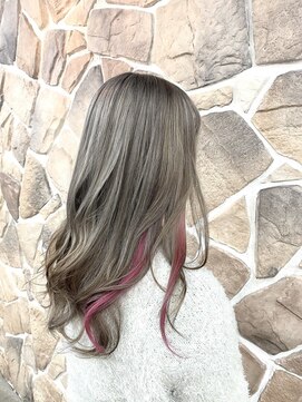 ヘアリゾートエーアイ 浅草店(hair resort Ai) フェミニンイメチェン　インナーカラー