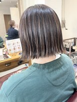 クオリア(Quaria)&nbsp;可愛い外ハネ切りっぱなしボブ☆