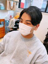 マイスタイル 大井町店(My jStyle by Yamano)&nbsp;爽やかアップバングショートツーブロック刈り上げワックスなし