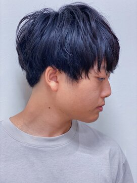 スウェル 船橋店(Swell) ハイライト/マッシュパーマ/束感/波巻き/メンズ