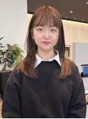 レイヤーカット*前髪カット*顔周りカット*柔らかベージュカラー