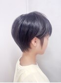 ショートボブ前髪あり/ハンサムショート/30代40代202406