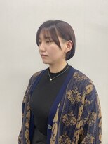 コード 四条河原町駅店(CHORD)&nbsp;ツーブロックショート/レッドブラウンカラー/髪質改善/京都三条