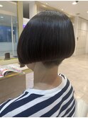 グラボブグラデーションボブグレイヘアーボリューム30代40代50代