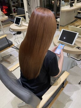 ジーナ 福岡藤崎(Zina) [Zina藤崎]髪質改善/オリーブベージュ/韓国ヘア/前髪/顔周り