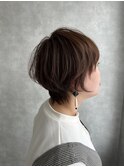 丸顔の方に特におすすめのウルフ