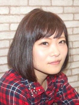ヘアーサロン ヘブン(hairsalon HEAVEN)の写真/一人一人の輪郭や髪質に合わせたオーダーメイドの似合わせカット！周りと差がつくスタイルで小顔効果も◎