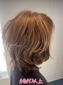 白髪染めハイライト