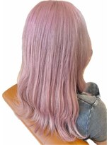 ヘアーサロン リアン 熊谷2号店(hair salon Rien)&nbsp;ペールピンクカラー