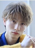 カット&ニュアンス波巻きパーマ