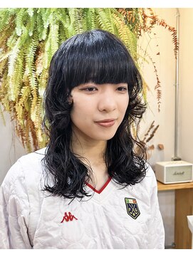 アクセヘアー 町田(acce hair) medium wolf wave