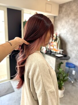 アラレ(ARARE) インナーカラーペールピンク