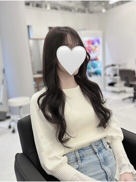 ハピネス 梅田茶屋町店(HAPPINESS) 韓国風巻き オリーブグレージュ レイヤーカット レイヤー 艶髪