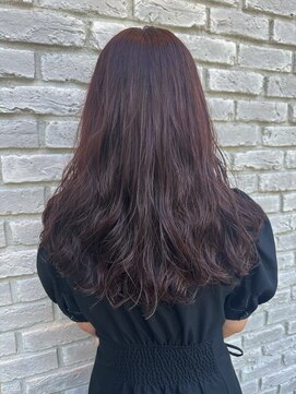 エルサフィロ ヨドヤバシ(el zafiro yodoyabashi) バイオレットカラー/デジタルパーマ/20代30代40代50代60代