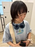 ミディアムヘア顔周りレイヤー/ウルフカット/西千葉