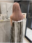 ピンクベージュカラー