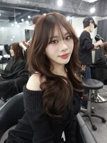 ラベル 渋谷(LAVEL)&nbsp;ワンホンレイヤー×ブリーチなしモカブラウン