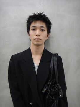 スー 渋谷(suu) メンズカットメンズショートスパイキーショートピンパーマ渋谷