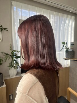 チェリーレッドカラー