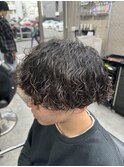 波巻きプードルパーマ