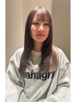 ソア 並木坂(Soa)&nbsp;ベージュ/韓国スタイル/レイヤーカット/並木坂/透明感カラー