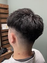 スタンドバーバー 柏(STAND BARBER)&nbsp;刈り上げセンターパート/波巻きツイストスパイラル/柏/柏駅