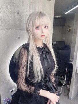 アールイーバイインク 渋谷(Re. by INK.) イメチェンヘアスタイル/ピンクベージュ/アンブレラカラー渋谷