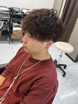 ラヴィット 横浜店(LUVIT)&nbsp;シャドウパーマ メンズパーマ 横浜 マッシュ 波巻きパーマ