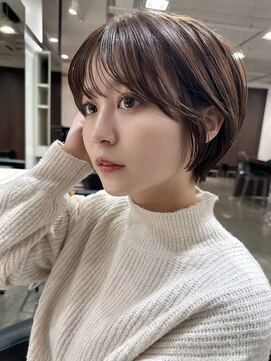 アビー(ABBEY) ショートショートボブショートヘア大人ショート耳掛けショート