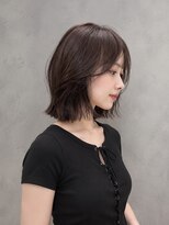 ヘアーサロンクレオ(CREO)&nbsp;ボブ×暗髪