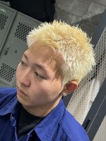 フランクスバーバーリベラルド 横浜(FRANK'S BARBER LIBERALD)&nbsp;MEN’S HAIR/スパイキーショート/刈り上げスタイル　U